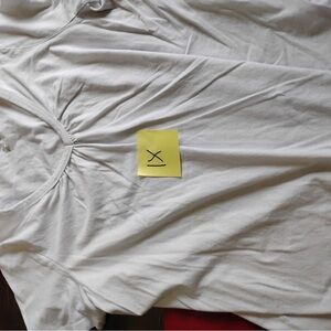 Women's White Short Sleeve Crewneck Tee